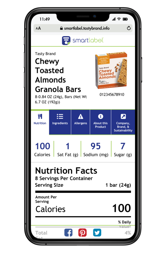 Consumers want transparency. SmartLabel delivers. - SmartLabel